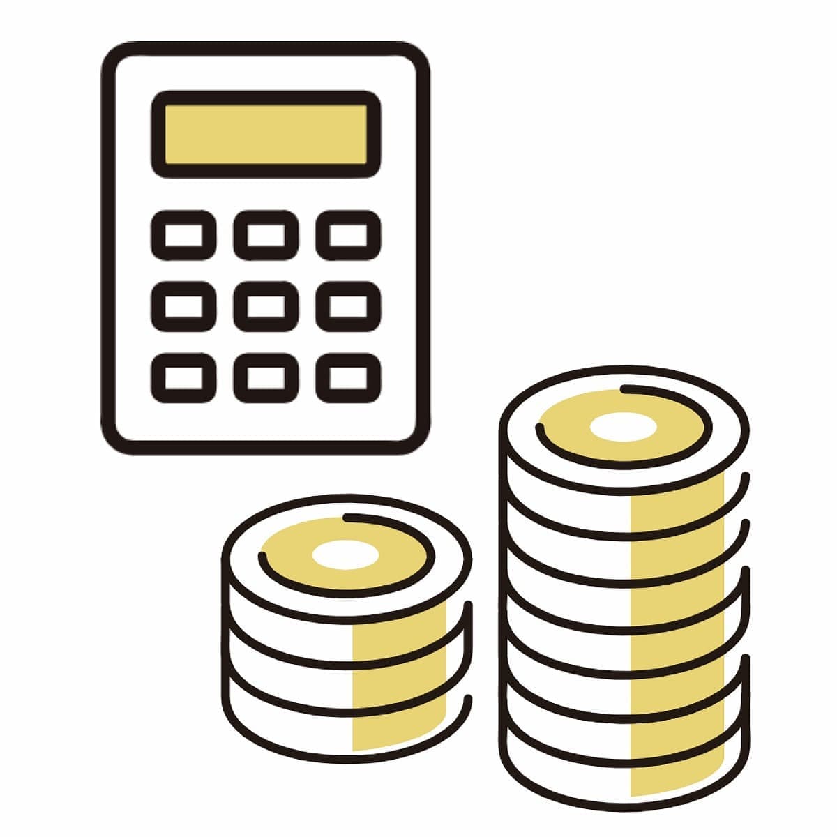 資金計画のイラスト