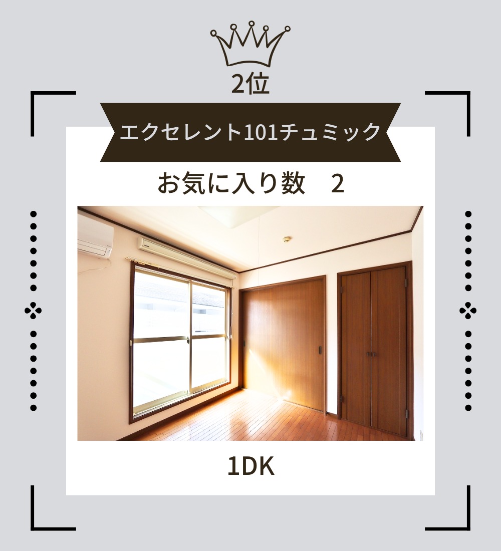 2位エクセレント101チュミック